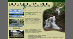 Desktop Screenshot of bosqueverdereserve.com